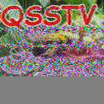 SSTV image received 2026-08-23 22:30