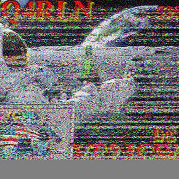 SSTV image received 2026-08-13 00:34