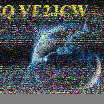 SSTV image received 2026-08-24 12:45